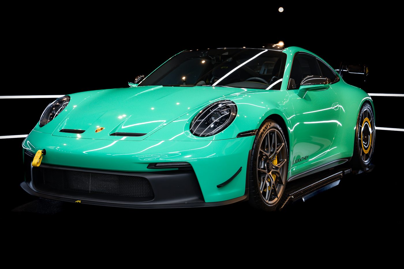Porsche GT3 protected with paint protection film
